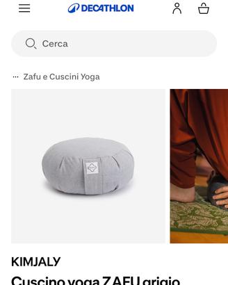 cuscino yoga