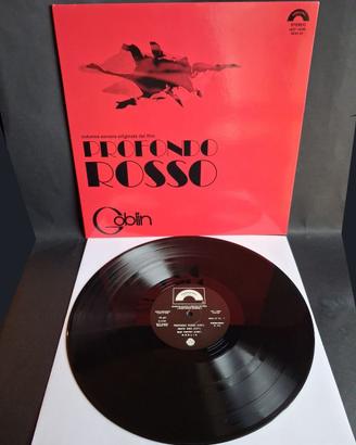 GOBLIN - PROFONDO ROSSO LP Colonna Sonora Orig.