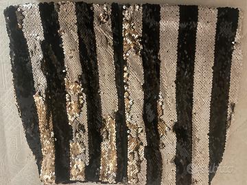 Gonna in atgento e oro