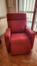 Poltrona reclinabile elettrica
