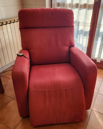 Poltrona reclinabile elettrica
