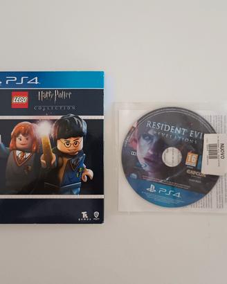 PS4: Lego Harry Potter Collection + Resident Evil 