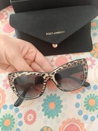 occhiali dolce e gabbana animalier 