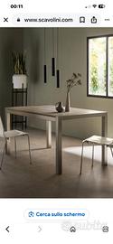 Scavolini tavoloe4sedie  Quadrifoglio 