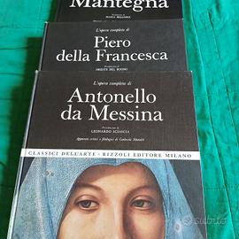 3 libri L'opera completa di classici dell'arte 