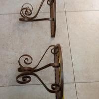 coppia comodini in ferro