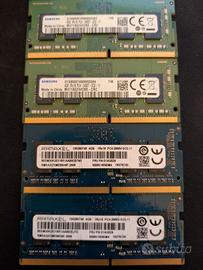 RAM DDR4 SODIMM PC4 16GB (4x4GB) varie marche