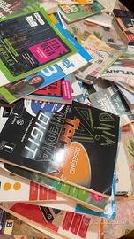 Libri Scolastici medie usati 1a, 2a , 3a