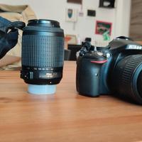 Fotocamera Reflex Nikon D5200 + 18-55 +55 -200
