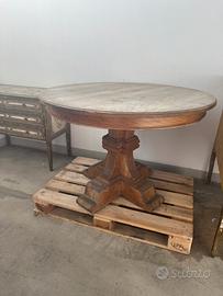 Tavolo rotondo legno