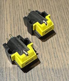 Coppia testine giradischi Shure M35S