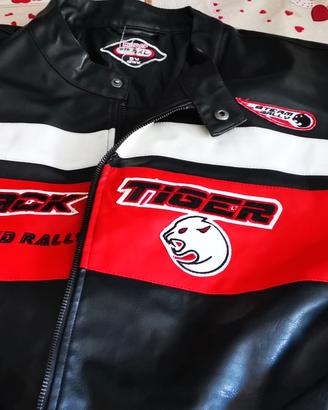 GIUBBOTTO PELLE MOTO COME DA FOTO 