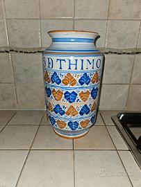 Vaso dipinto a mano fine 800