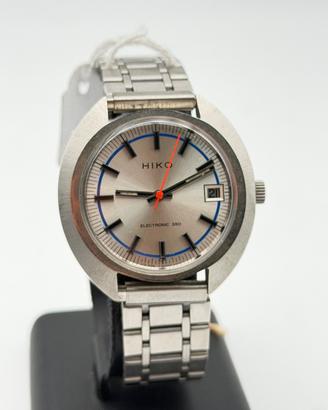 hiko ufo electronic 350 watch vintage new nos swis