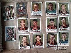Set 14 figu Milan album calciatori panini 2003/04