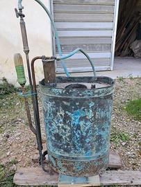 Pompa irroratrice a Spalla in Rame