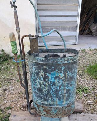 Pompa irroratrice a Spalla in Rame