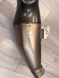 Scarico completo akrapovic z650 ninja 650 versys