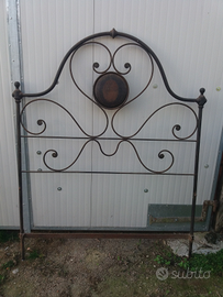 Letto in ferro battuto