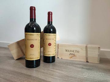 Bottiglie Masseto 2015 e 2016 (anche con OWC)