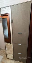 Armadio con vano scarpiera