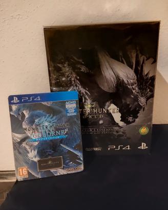 Monster Hunter world collectors ed.+master edition