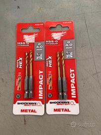 Milwaukee punte trapano shockwave