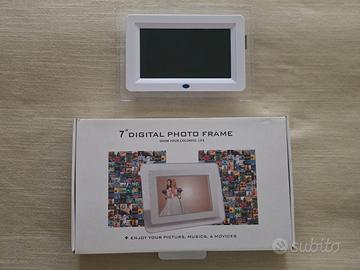 Cornice Digitale 7 Pollici Multifunzione Foto Vide