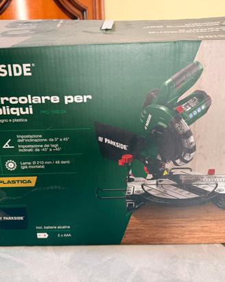 Sega circolare  tagli obliqui Parkside PKS 1500 C4