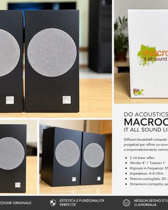 DoAcoustics Macrocosmo – diffusori Hi-Fi  Mini