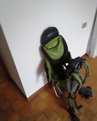 zaino trekking porta bambino 