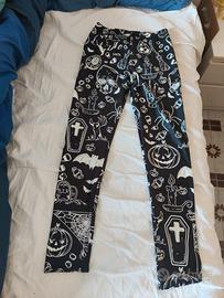 Leggings neri gothic alternative taglia L/M