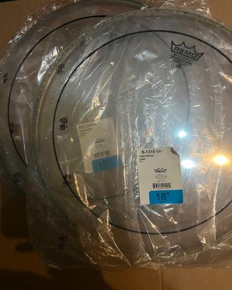 pelle cassa o timpano 18" remo pinstripe