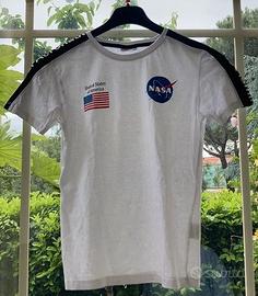 Maglietta cotone manica corta NASA 11-12 anni