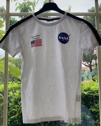 Maglietta cotone manica corta NASA 11-12 anni