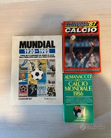Lotto almanacchi del calcio. 3 volumi
