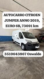 Autocarro citroen jumper anno 2019, euro 6b, 73091