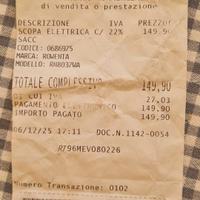 Aspirapolvere roventa RH8037WA