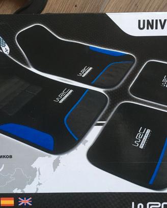 Tappetini auto universali WRC Fia World Rally
