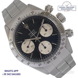 ROLEX Cosmograph 6265 Daytona black sigma Full Set