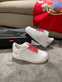 Nike Air Force 1 Low Supreme White 43