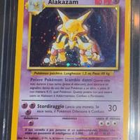 Carta pokemon Alakazam set base 1/102