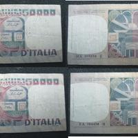 50000 Lire Baffi-Stevani  (2 banconote)