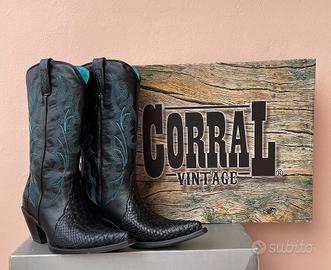 Stivali Texani Corral Vintage, N.36 Donna