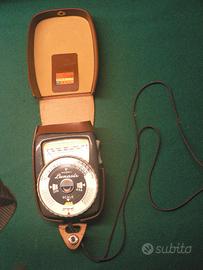 Esposimetro Lunasix Gossen, con custodia