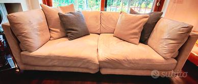 Coppia divani "poltrone sofa" con chasslong 