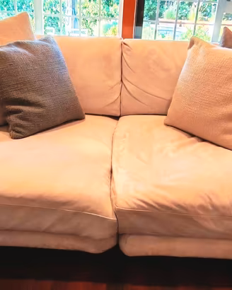Coppia divani "poltrone sofa" con chasslong 
