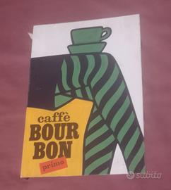 espositore pubbicita'bar caffè Bourbon anni 60