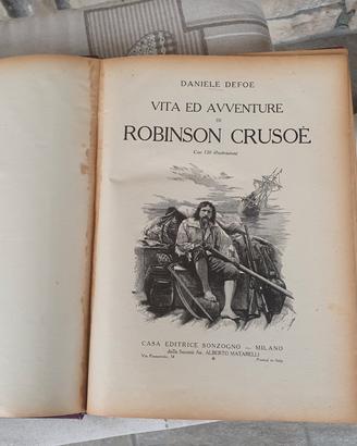 libro di daniele defoe robinson crusoè 