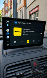carplay air play android auto navigatore auto